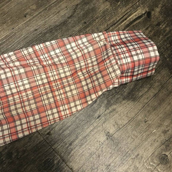 Vintage Kokobay By Eccobay Polyester Button Up‎ Shirt Plaid (NO SIZE TAG) (26) - Picture 9 of 10